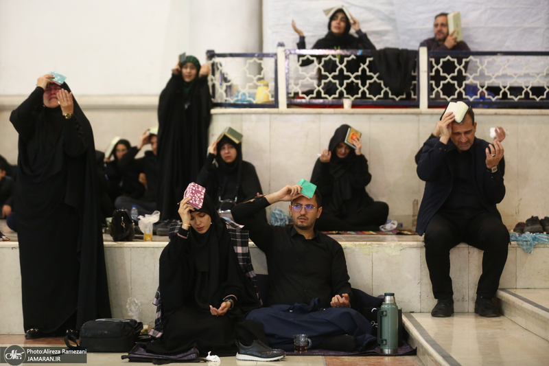 احیای شب بیست و یکم ماه مبارک رمضان در مصلی امام خمینی (ره) تهران