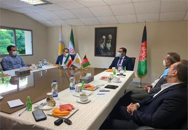 نشست دبیر کل کمیته ملی المپیک افغانستان و رییس فدراسیون تنیس ایران
