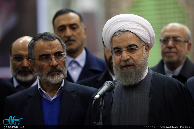 تجدید میثاق رئیس جمهور و اعضای هیئت دولت با آرمان های حضرت امام(س) 