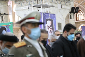 تجدید میثاق دبیرکل و کارکنان مجمع جهانی اهل بیت (ع) با آرمان های امام خمینی (س)‎‎