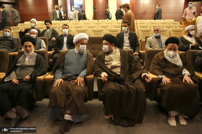 دیدار مهمانان سی و پنجمین کنفرانس وحدت اسلامی با سید حسن خمینی