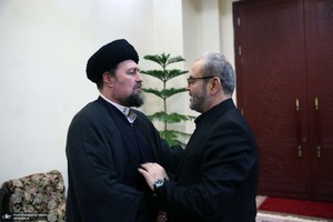 مراسم چهلم شهید سیدحسن نصرالله و سرلشکر نیلفروشان در حرم امام خمینی (س)