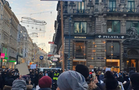 مراسم بزرگداشت حاج قاسم سلیمانی و همرزمانش در مرکز شهر وین