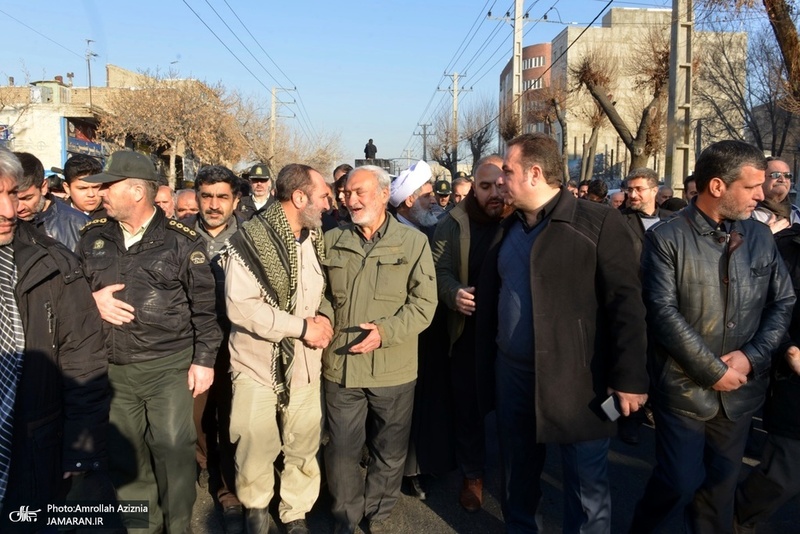 تشییع و خاکسپاری شهید هادی طارمی
