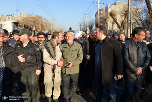 تشییع و خاکسپاری شهید هادی طارمی