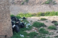 عرصه اثر ثبت جهانی پل بند لشکر، محل دپوی زباله شد (4)