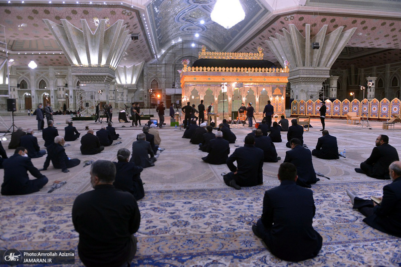 مراسم احیای شب بیست و سوم ماه مبارک رمضان در حرم امام خمینی(س)