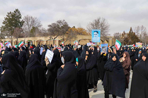 راهپیمایی باشکوه 22 بهمن در خمین