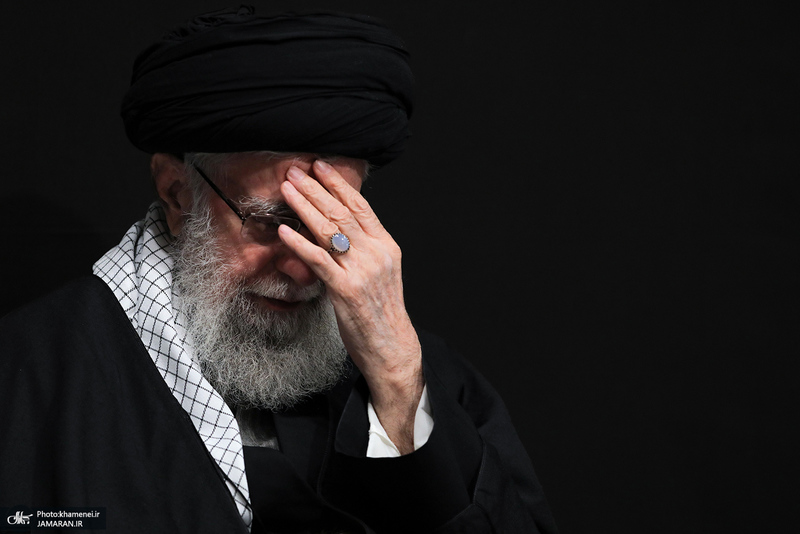 آخرین شب مراسم عزاداری حضرت فاطمه‌زهرا (س) در حسینیه امام خمینی