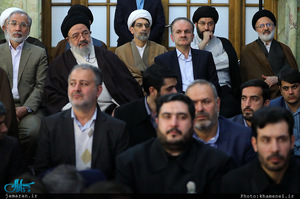 حضور و سخنرانی رهبر معظم انقلاب در اجتماع زائران و مجاوران حرم مطهر رضوی