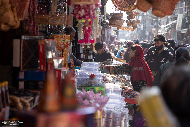 تصاویر اختصاصی جماران از بازار کشمیر هند در آستانه ماه مبارک رمضان