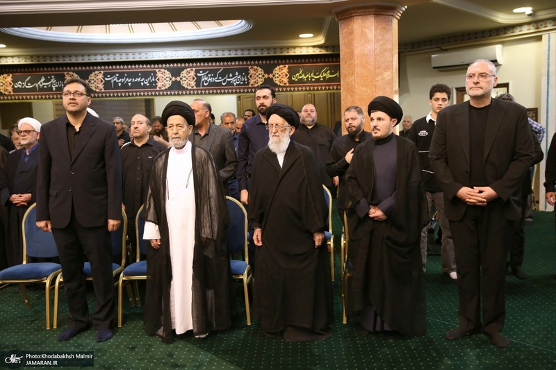 مراسم بزرگداشت رهبر شهید انقلاب در حسینیه ۲ جماران