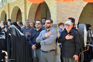 مراسم خاکسپاری سیدعلی صنیع خانی در بهشت زهرا (س) تهران