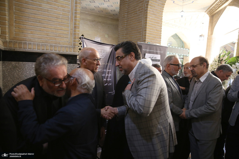مراسم یادبود حاجیه خانم خدیجه خاتمی در مسجد امیرالمومنین (ع) -1