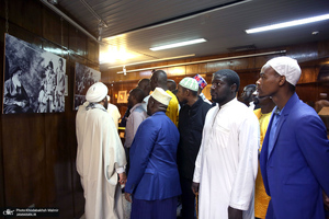 بازدید جمعی از طلاب کشورهای آفریقایی از جماران‎‎