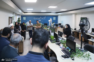 بازدید رییس موسسه تنظیم و نشر آثار امام خمینی (ره) از خبرگزاری ایسنا