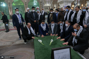 تجدید میثاق بسیجیان شهرداری تهران با آرمان های حضرت امام خمینی(س)