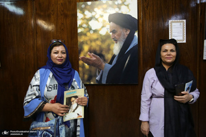 بازدید جمعی از دانشجویان بین‌الملل دانشگاه علامه طباطبایی به عنوان سفیران تمدن اسلامی از جماران