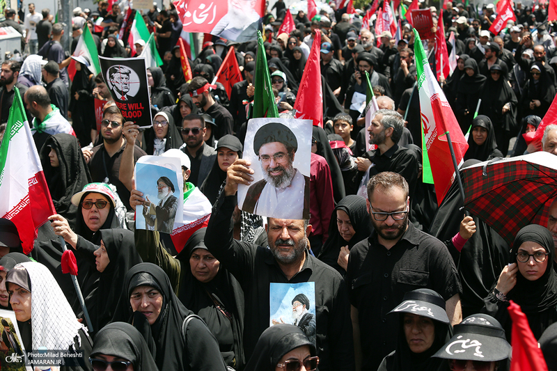 مراسم تشییع پیکر مطهر رهبر شهید انقلاب در تهران -10