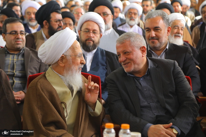 مراسم رونمایی از مجموعه 80 جلدی تفسیر «تسنیم» اثر آیت‌الله العظمی جوادی آملی