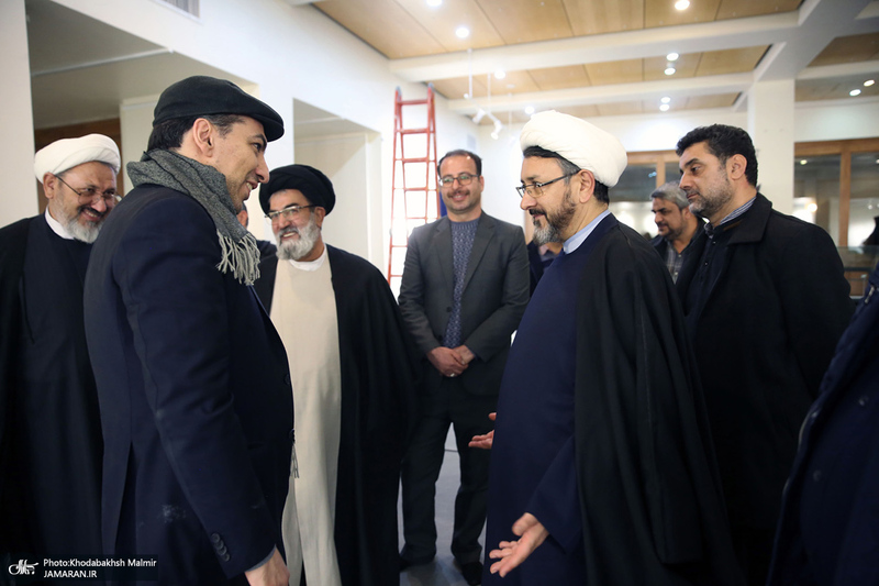 بازدید رئیس موسسه تنظیم و نشر آثار امام خمینی (س) از مراحل آماده‌سازی هفته فرهنگی بر آستان آفتاب
