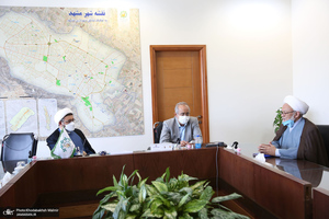 دیدار سرپرست موسسه تنظیم و نشر آثار امام خمینی(س) با رئیس شورای اسلامی شهر مشهد