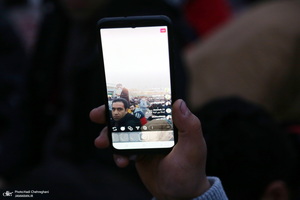 مراسم آغاز  سال 1401 در حرم کریمه اهل بیت (ع)‎