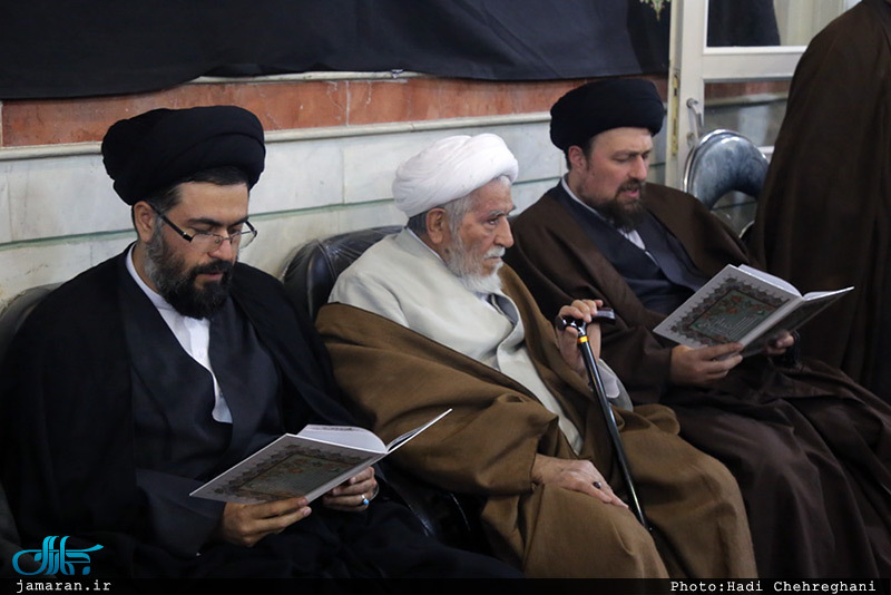 مراسم چهلمین روز درگذشت آیت الله راستی کاشانی(ره) در قم 