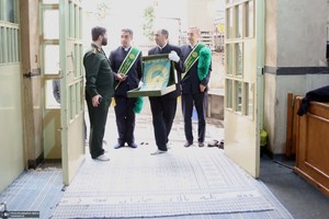 بازدید جمعی از علمای نجف از جماران