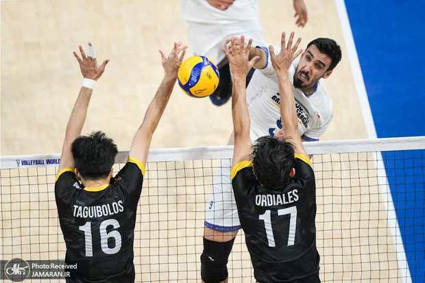 والیبال قهرمانی جهان 2025| ایران 3-2 فیلیپین؛ صعودی شبیه به باخت!+ عکس و ویدیو/جدول