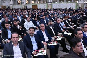 مراسم تحلیف کارآموزان وکالت در حرم امام خمینی (س)