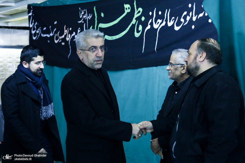 مراسم عزاداری شب شهادت امّ ابیها حضرت فاطمه‌(س) در دارالزهرا(س)