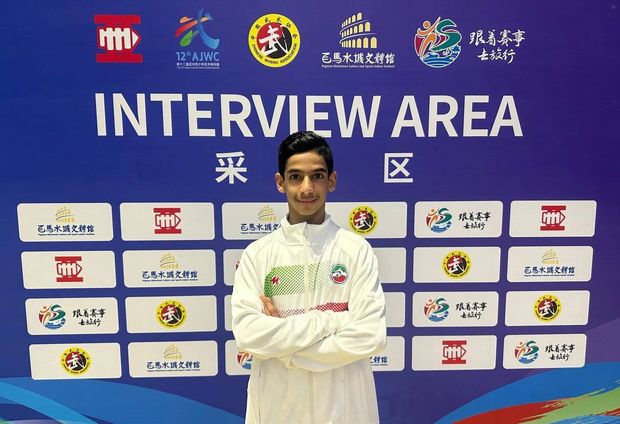 اولین طلای ایران در ووشو قهرمانی جوانان آسیا