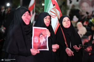اجتماع حمایت از رزمندگان در مقابله با دشمن آمریکایی - صهیونی در پرند-۱