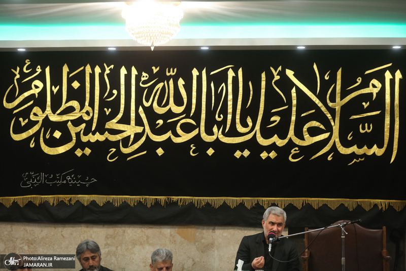 مراسم روز هفتم ماه محرم در حسینیه مکتب النبی (ص)