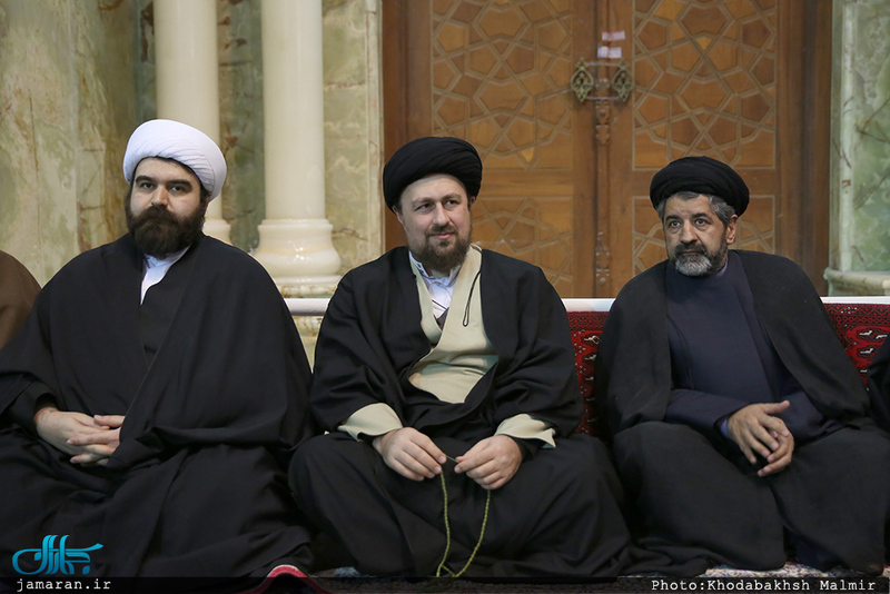 مراسم شب شهادت حضرت فاطمه زهرا(س) در حرم امام خمینی