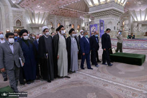 تجدید میثاق مسئولان و کارکنان سازمان حج و زیارت و بعثه مقام معظم رهبری با آرمان‌های حضرت امام(س)