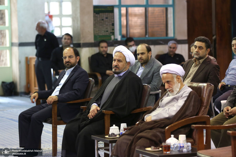 مراسم عزاداری به مناسبت سالروز شهادت امام جعفر صادق(ع) در حسینیه جماران