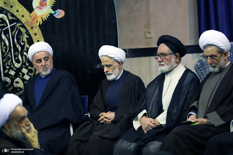 مراسم بزرگداشت آیت الله رحمت (ره) در حسینیه جماران - 1