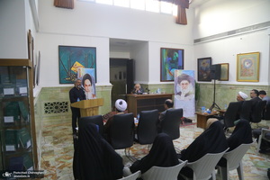 محفل ادبی با حضور استاد مجاهدی در مجتمع یادگار امام (س) قم