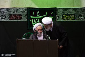 مراسم احیای شب بیست و یکم ماه در محضر استاد امجد