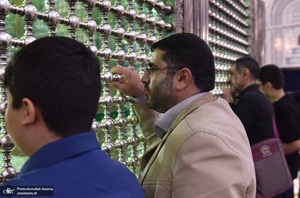 مراسم دعای کمیل در حرم مطهر امام خمینی