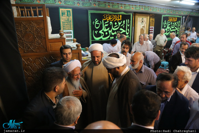 اقامه نماز عید سعید فطر به امامت آیت الله العظمی جوادی آملی در روستای احمدآباد