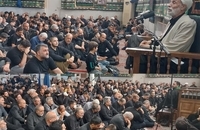 مراسم تاسوعای حسینی در دفتر آیت الله العظمی صانعی (19)