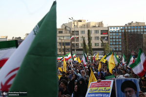 اجتماع مردمی در حمایت از رزمندگان مدافع