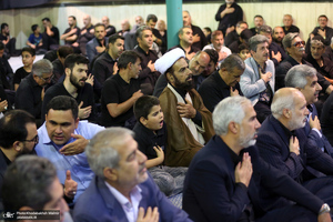 مراسم عزاداری هیئت جامعه اسلامی ورزشکاران در حسینیه جماران