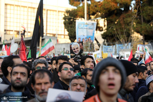 حضور میلیون ها تهرانی در تشییع پیکر مطهر سردار قاسم سلیمانی -1