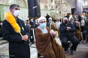 مراسم دوازدهمین سالگرد رحلت همسر گرامی امام و بیست و هفتمین سالگرد ارتحال سید احمد خمینی (ره)