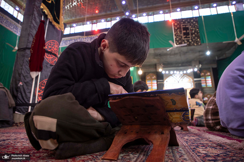 محفل انس با قرآن کریم در کشمیر ھند