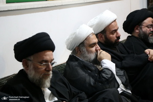 عزاداری در بیوت مراجع عظام تقلید و علما در سالروز شهادت حضرت فاطمه(س)